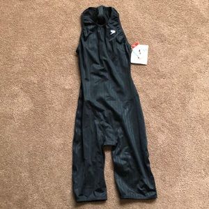 Speedo Mid Thigh Competition Swim Suit